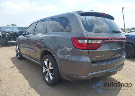 2014 Dodge Durango R/T z USA, uszkodzony, nr VIN 1C4SDJCT6EC305081